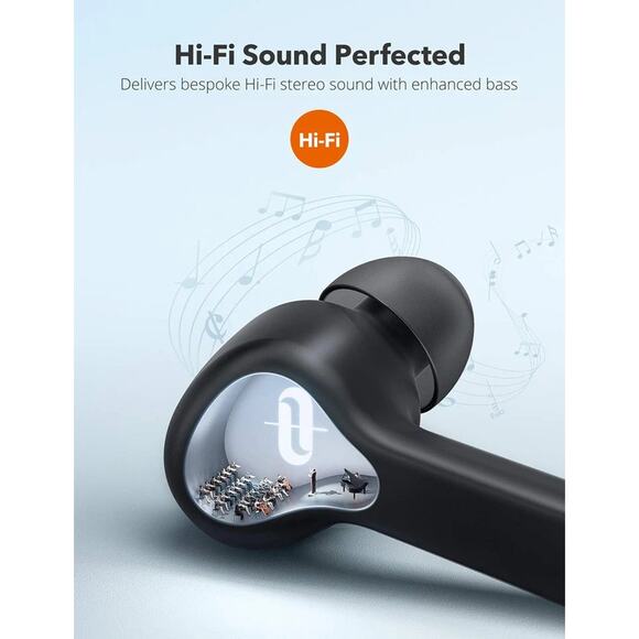 SoundLiberty 53 Wireless Earbuds Bluetooth 5.0 Headphones IPX8 Waterproof 50Hour - Picture 2 of 8